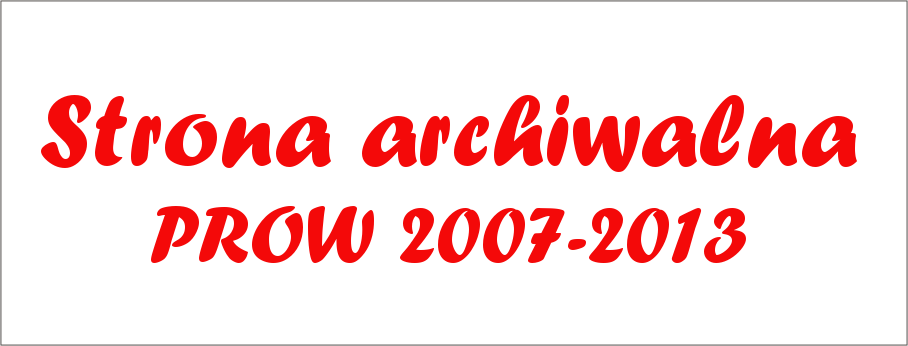 Strona archiwalna Strona archiwalna 2007_2013